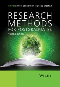 Research Methods for Postgraduates 3rd ed.